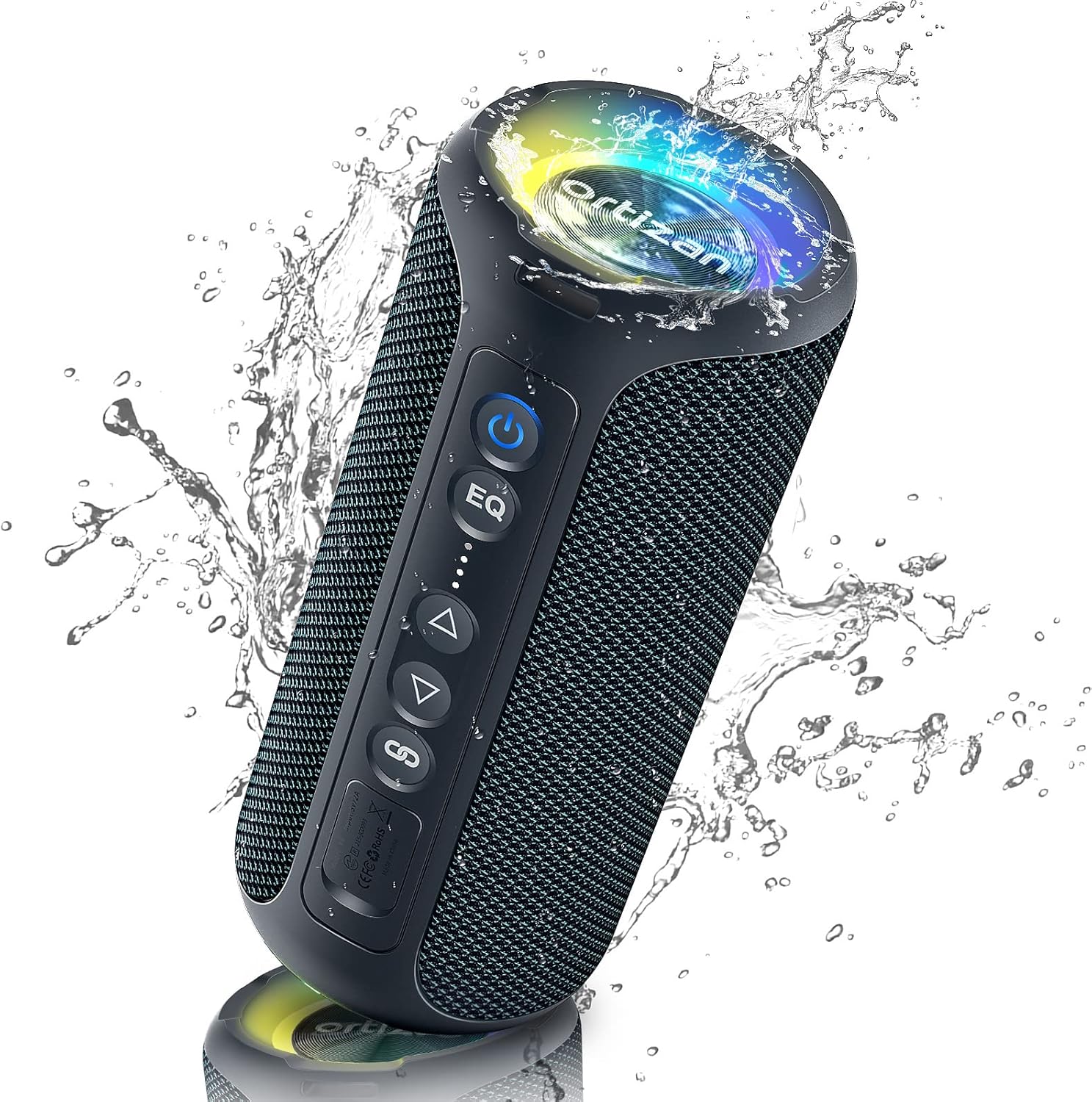 Portable Bluetooth Speaker Waterproof Ipx7 - Ortizan Speaker Bluetooth 40W Suara Keras