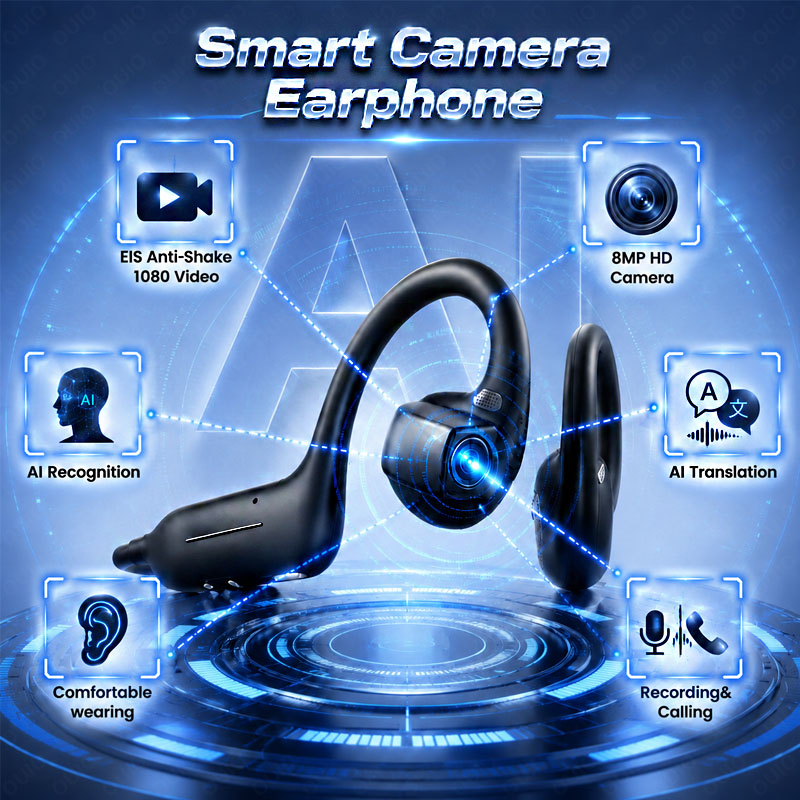 Headphones - Headphone Pintar AI BARU dengan Kamera