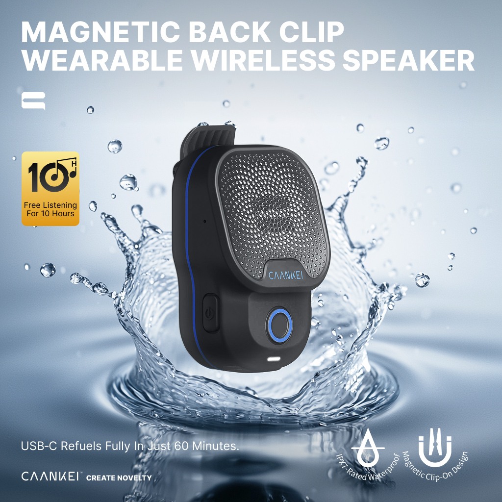 Portable Bluetooth Speaker Waterproof Ipx7 - Speaker Bluetooth yang Dapat Dipakai IPX7