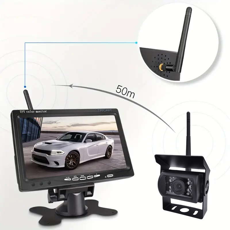 Cameras - Kamera Mundur Nirkabel untuk Mobil, Truk,