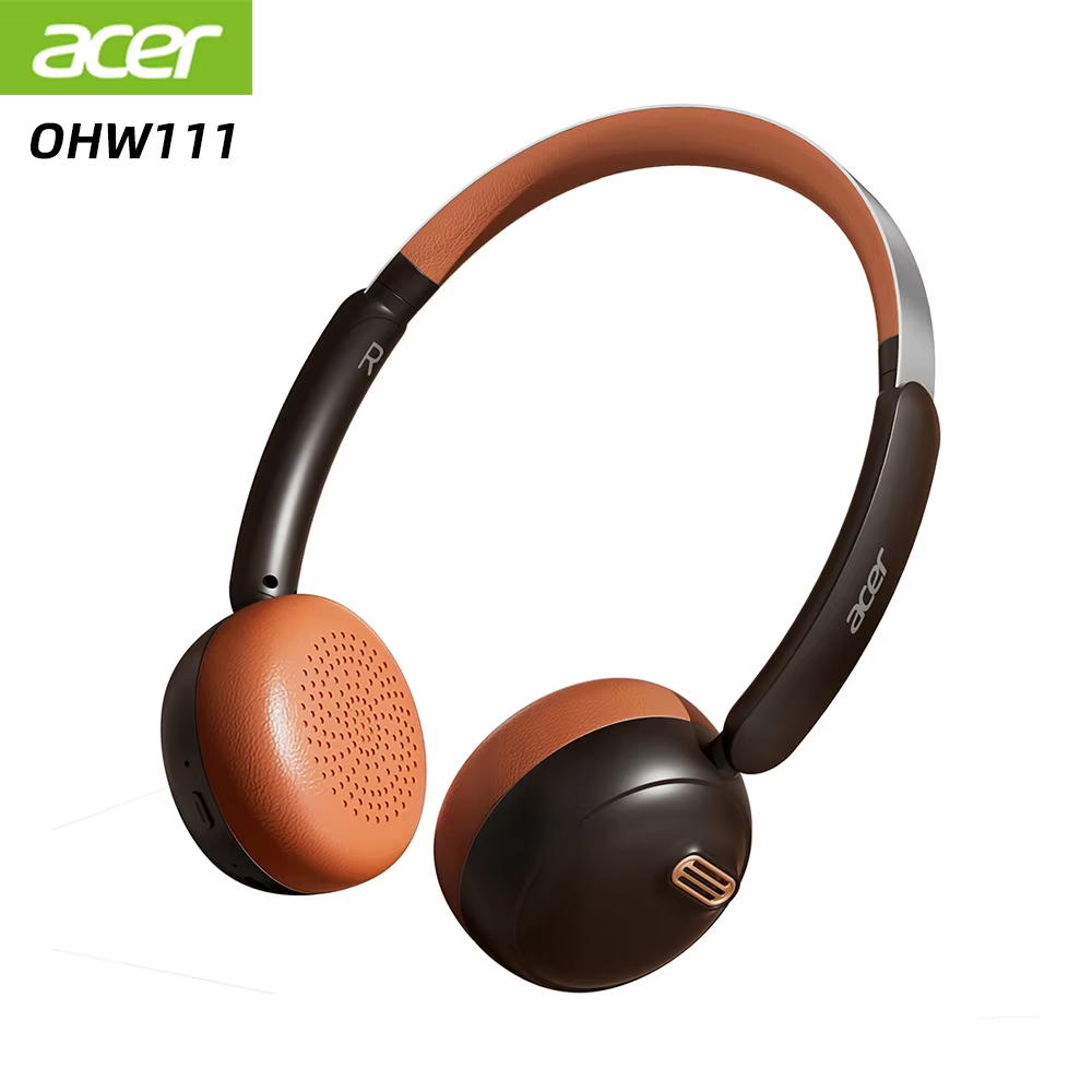 Anc Wireless Over Ear Headphones - Acer OHW111 Headphone Bluetooth INS Earphone