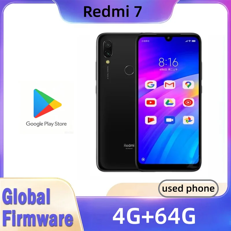Cameras - Ponsel Xiaomi Redmi 7 dengan Casing,