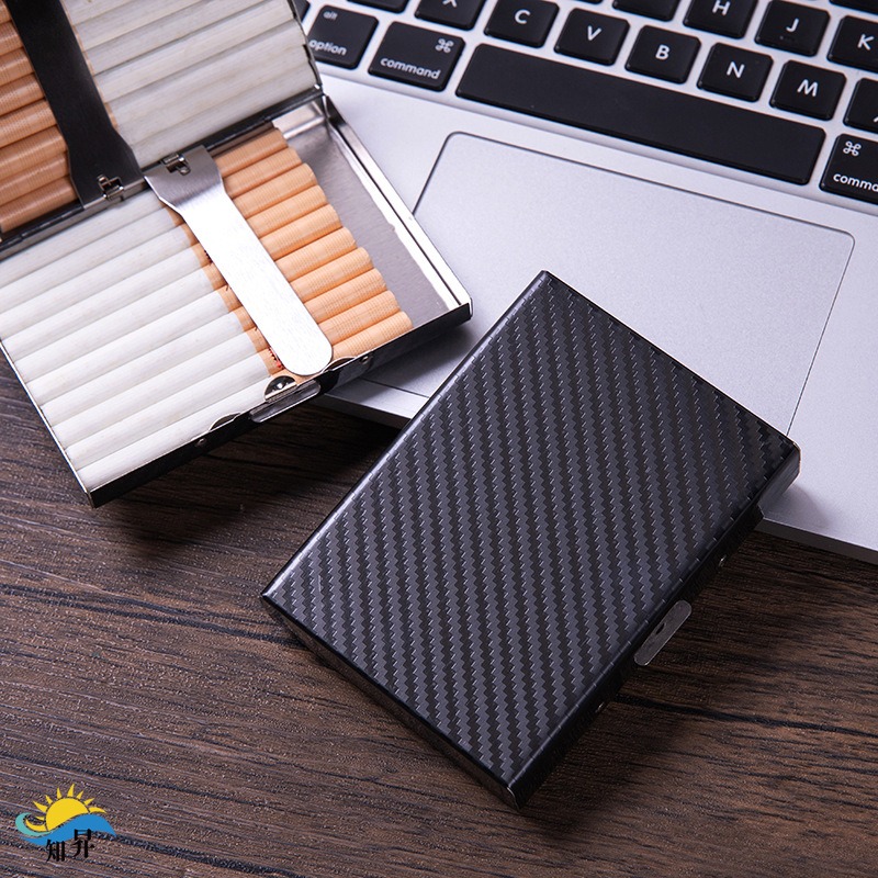 Laptops - Kotak Rokok Aluminium Alloy Tertutup 20