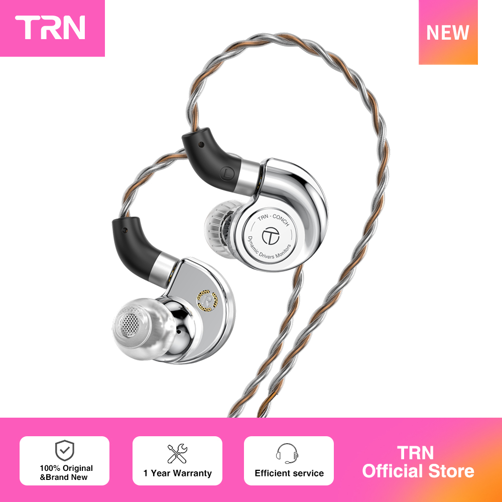 Planar Magnetic Iem Earphones - TRN Conch Earphone Lucky Bag, Monitor