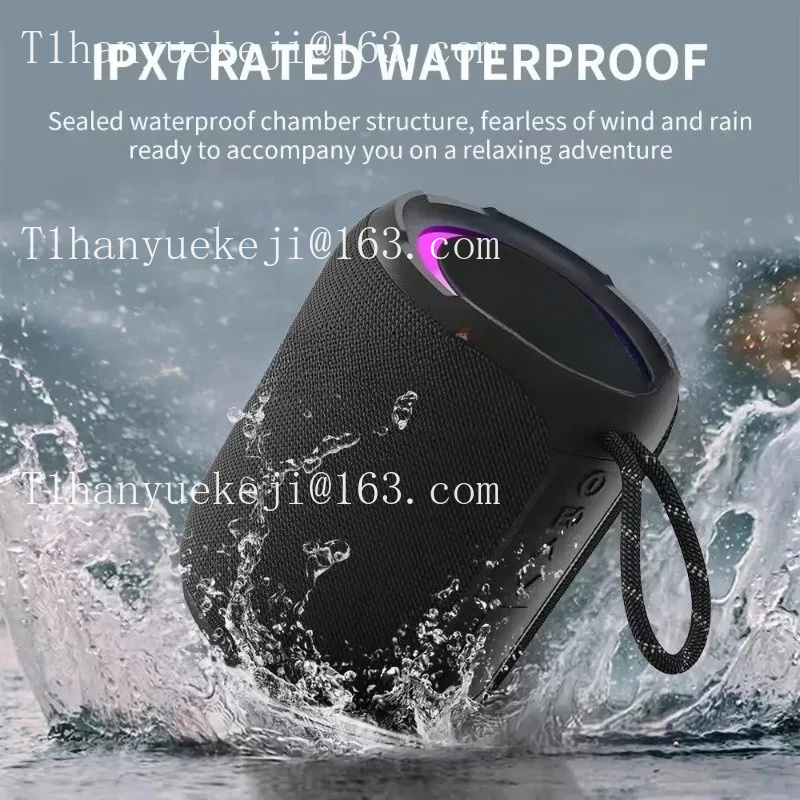 Portable Bluetooth Speaker Waterproof Ipx7 - Speaker nirkabel ganda dengan subwoofer stereo