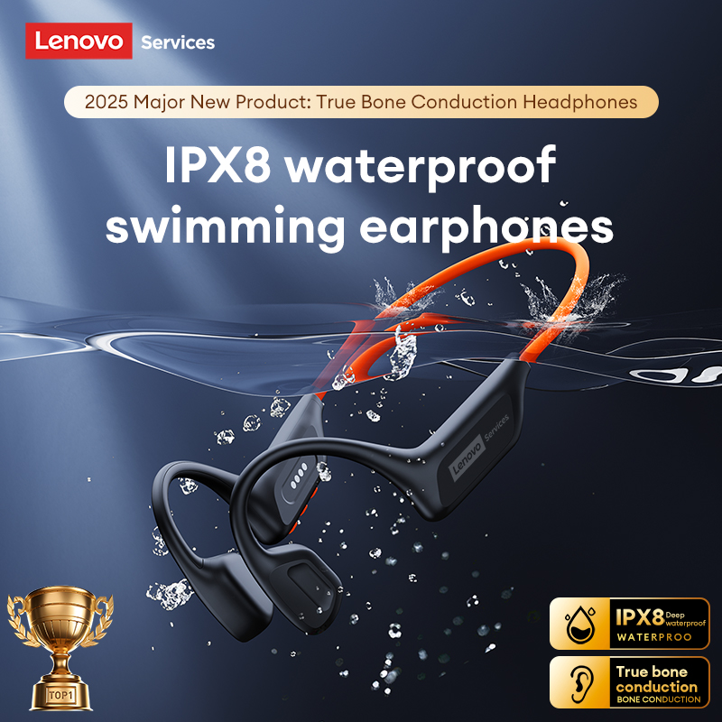 Pilihan Lenovo S106 Earphone K - Bone Conduction Running Headphones ulasan dan harga