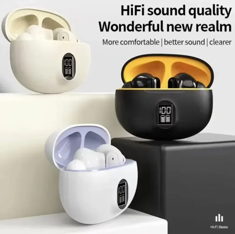 Headphone Bluetooth TWS Headph - Tws Earbuds Bluetooth 5.3 ulasan dan harga