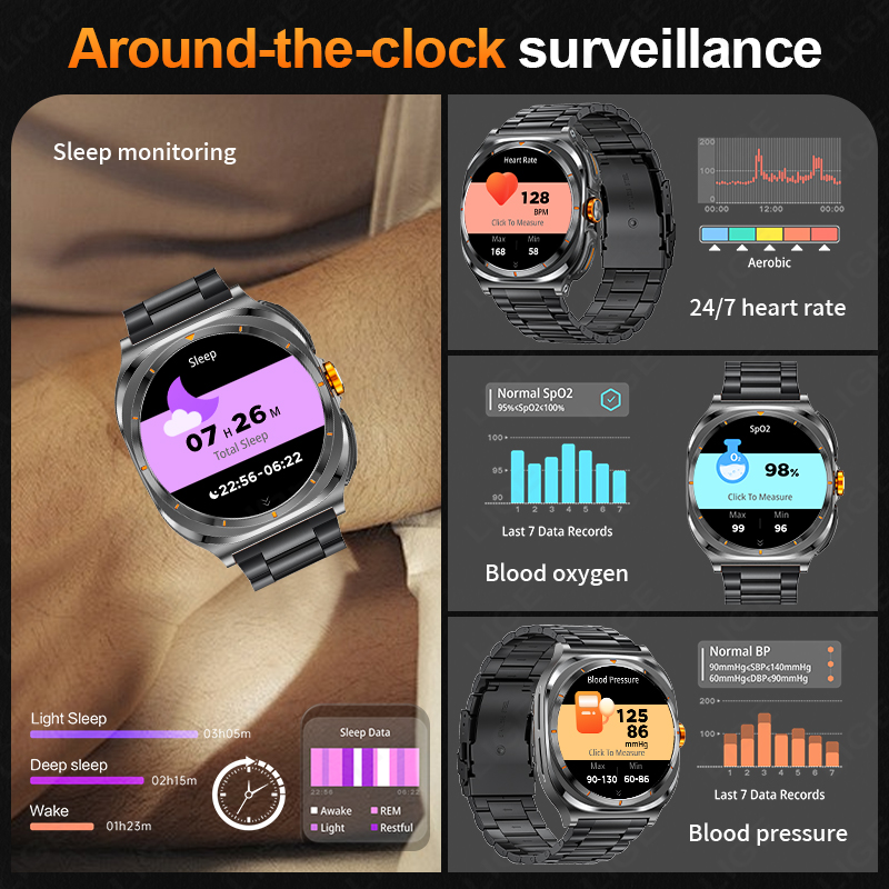 LIGE 2025 Jam Tangan Earphone  - Sleep Mask Headphones Bluetooth ulasan dan harga