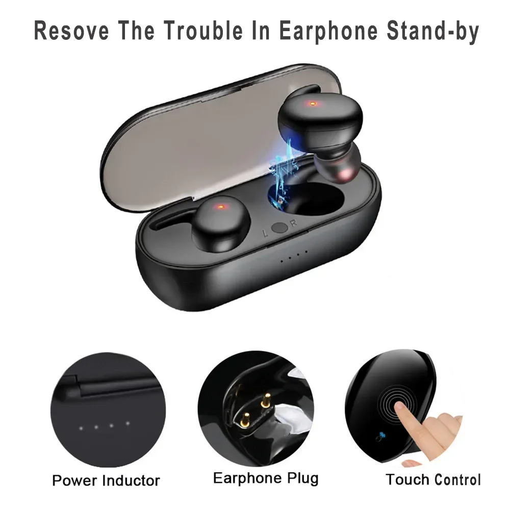 Earphone Bluetooth 5.3 Nirkabe - Tws Earbuds Bluetooth 5.3 ulasan dan harga
