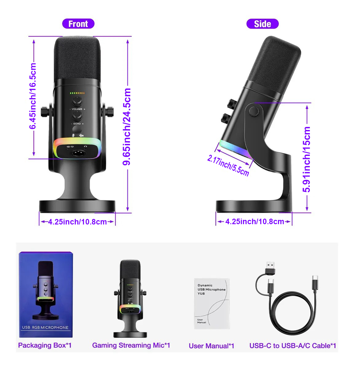 Mikrofon Dinamis USB/XLR untuk - Gaming Headset With Mic Rgb ulasan dan harga