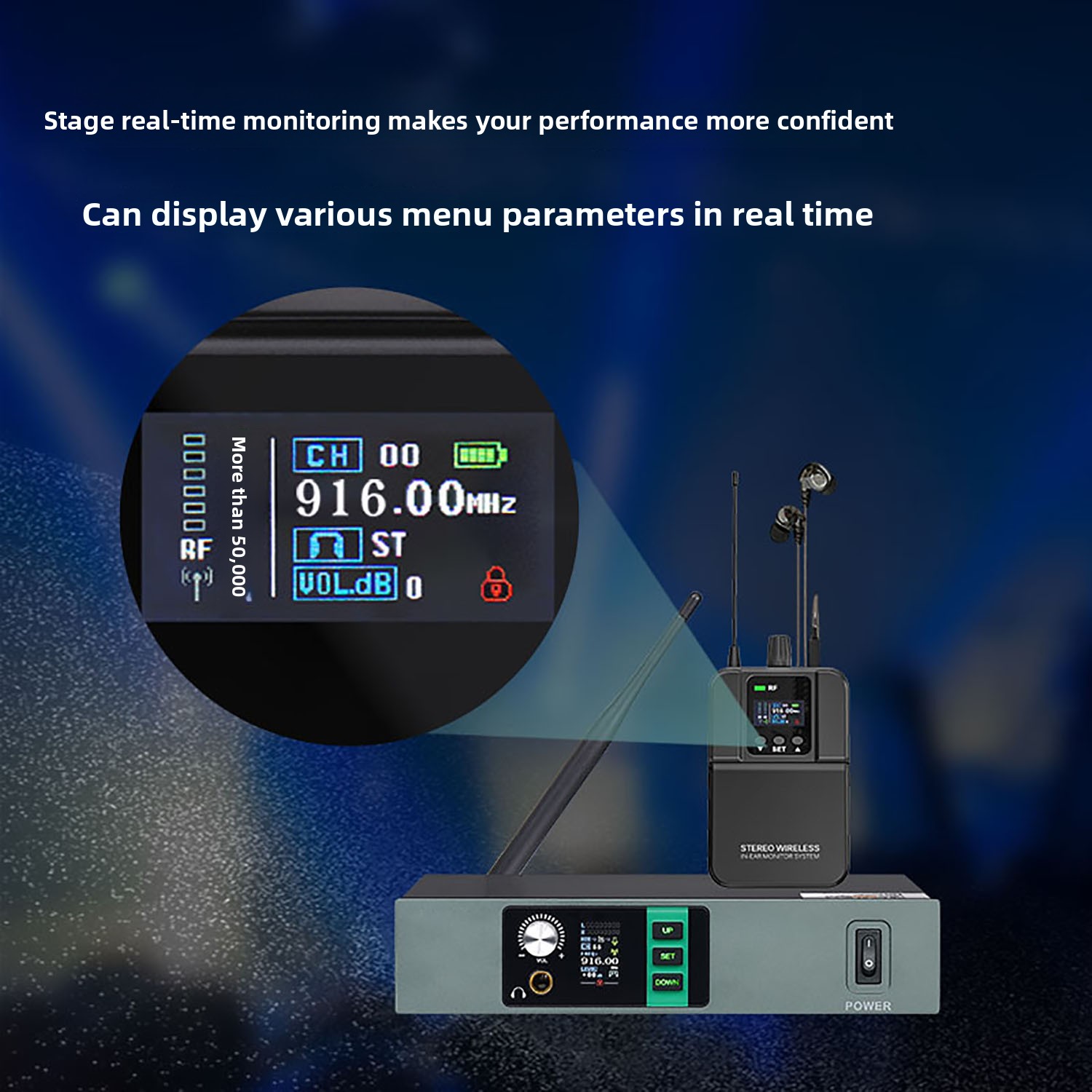 Sistem Monitoring Stereo Ear B - In Ear Monitors For Singers ulasan dan harga
