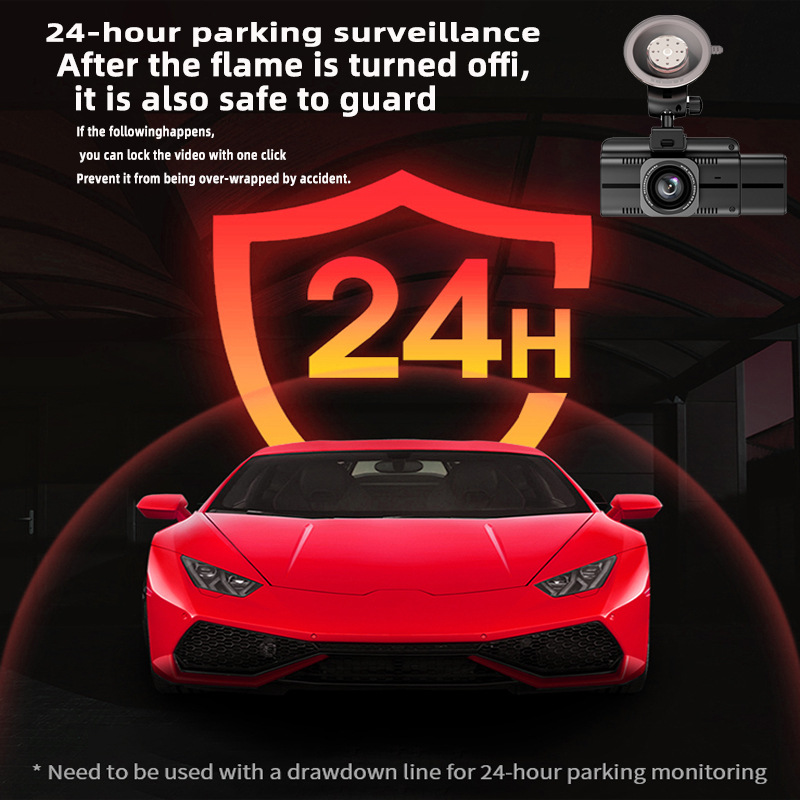 Kamera Dashcam 3 Saluran 4K Wi - Cameras ulasan dan harga