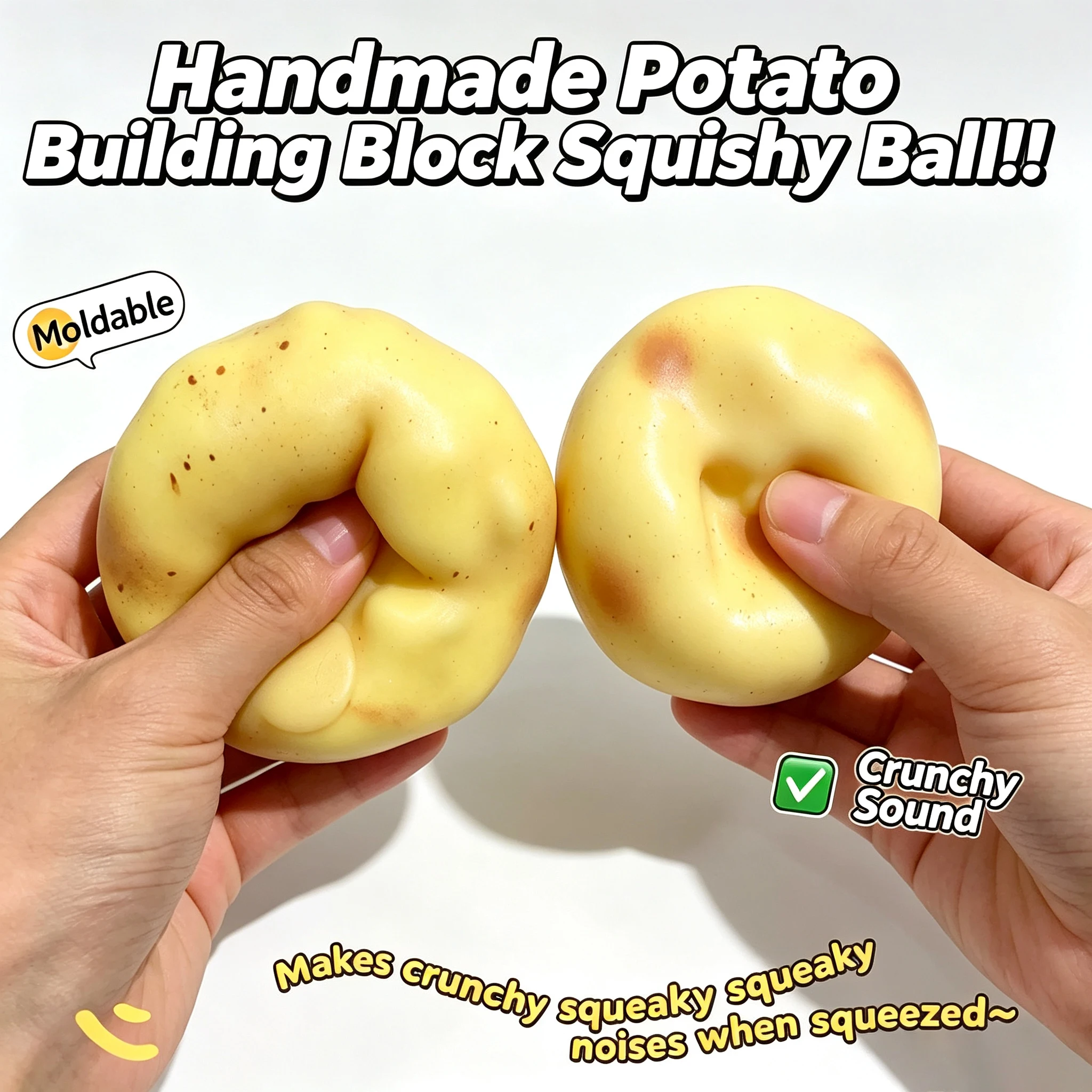 Bola Stres Squishy Kentang Ren - Laptops ulasan dan harga