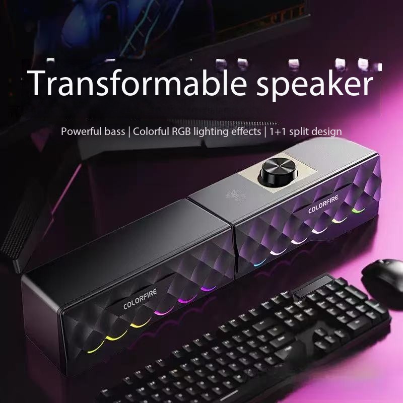 Speaker Komputer Berkualitas S - Rgb Computer Soundbar For Pc ulasan dan harga