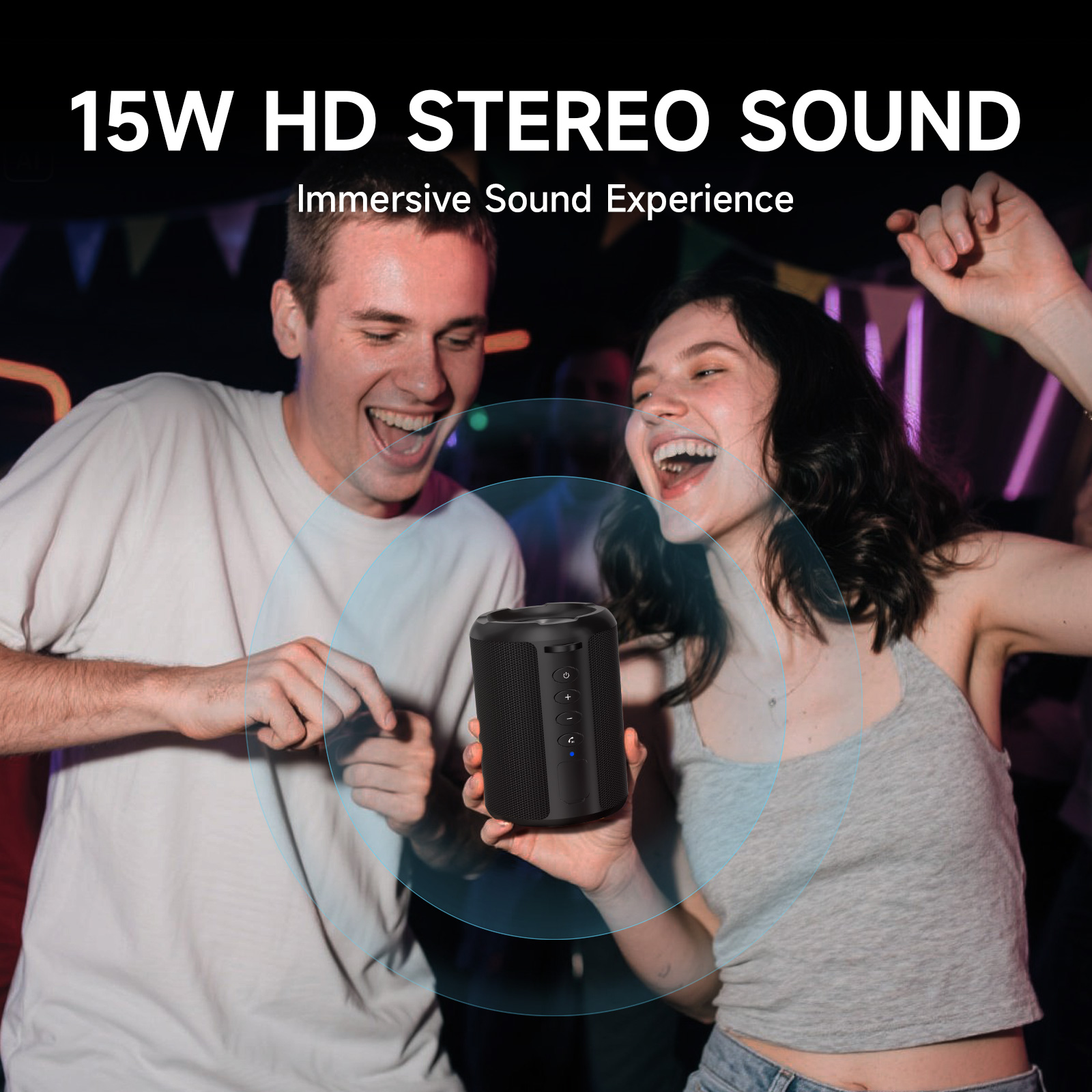 Speaker Bluetooth Nirkabel Ort - Portable Bluetooth Speaker Waterproof Ipx7 ulasan dan harga