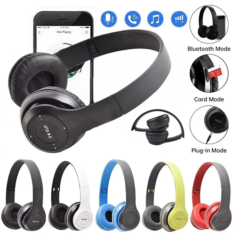 Headset Bluetooth Earphone Nir - Anc Wireless Over Ear Headphones ulasan dan harga