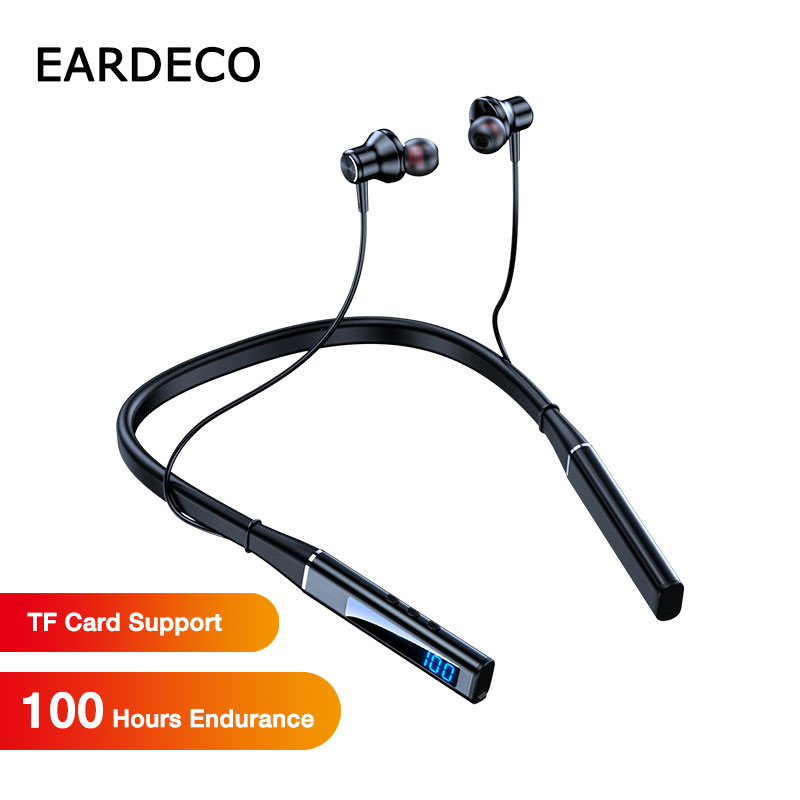 EARDECO Headphone Bluetooth 5. - Magnetic Neckband Sports Earphones ulasan dan harga