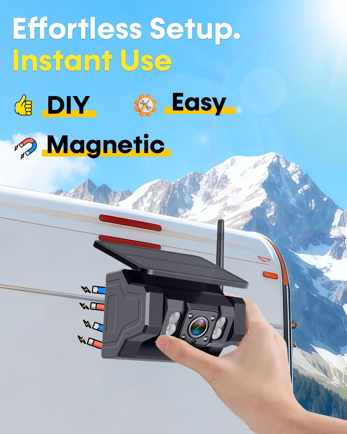 Kamera Mundur RV Nirkabel Gand - Cameras ulasan dan harga