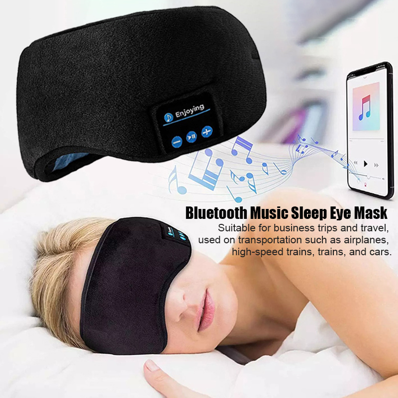 Headphone Nirkabel Bluetooth E - Sleep Mask Headphones Bluetooth ulasan dan harga
