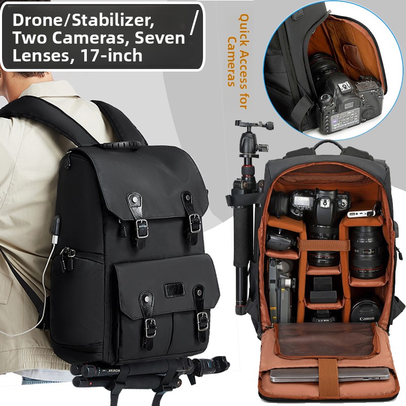 Tas Kamera DSLR Profesional Ra - Drones ulasan dan harga
