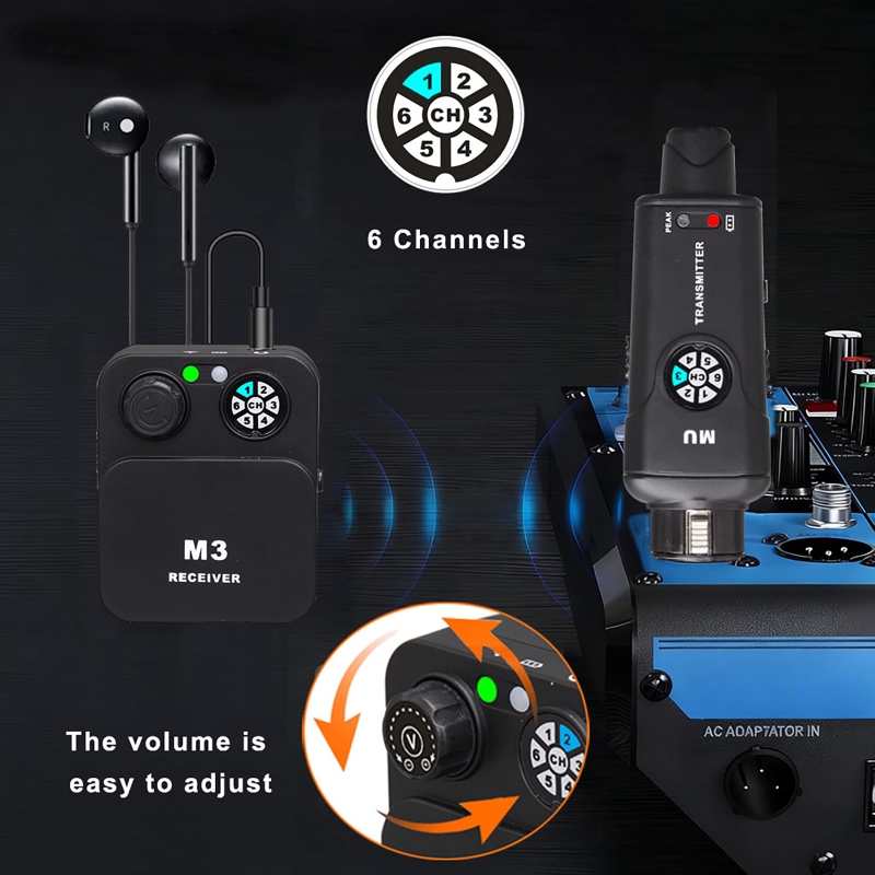 Sistem Earphone Monitoring Nir - In Ear Monitors For Singers ulasan dan harga