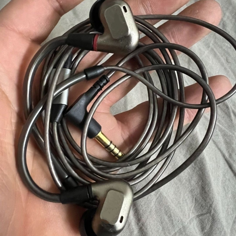 IE900 IEM asli Headset logam d - Planar Magnetic Iem Earphones ulasan dan harga