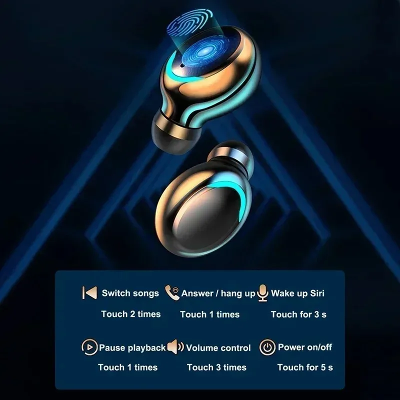 Headphone Bluetooth F9 Baru 9D - Tws Earbuds Bluetooth 5.3 ulasan dan harga