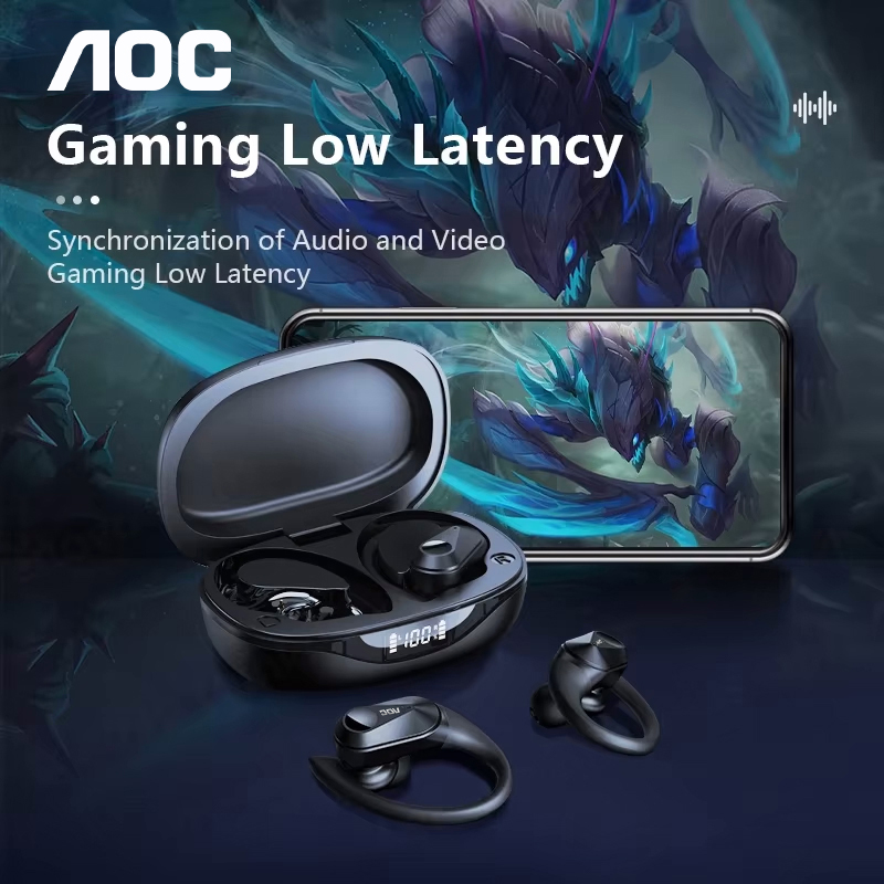 Pilihan AOC Headset Olahraga N - Type C Wired Earphones With Mic ulasan dan harga