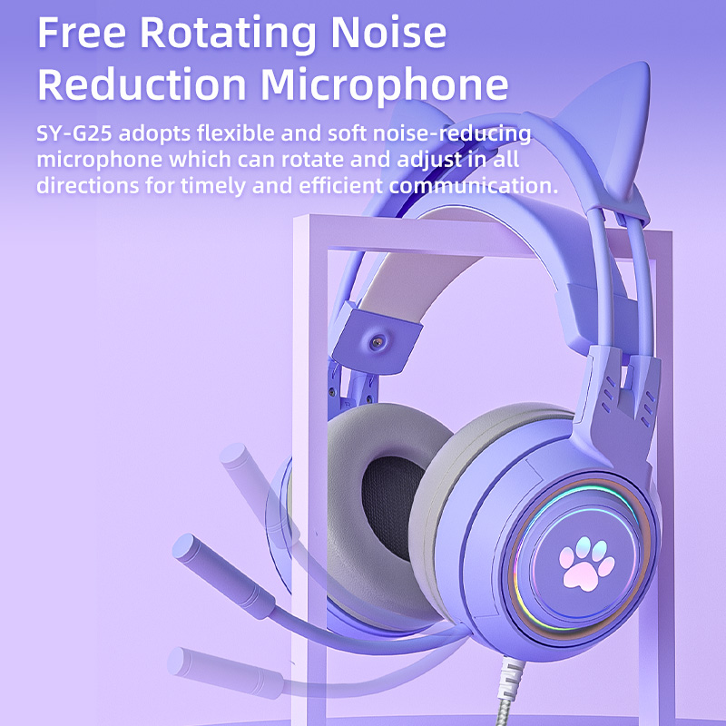 2026 Headset Bluetooth 5.3 RGB - Gaming Headset With Mic Rgb ulasan dan harga
