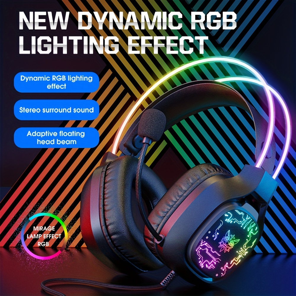 ONIKUMA X22 Headset Gaming RGB - Gaming Headset With Mic Rgb ulasan dan harga