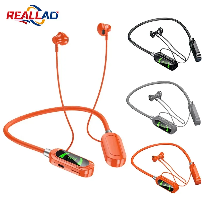 YG07 Earphone Nirkabel Baru 5. - Magnetic Neckband Sports Earphones ulasan dan harga