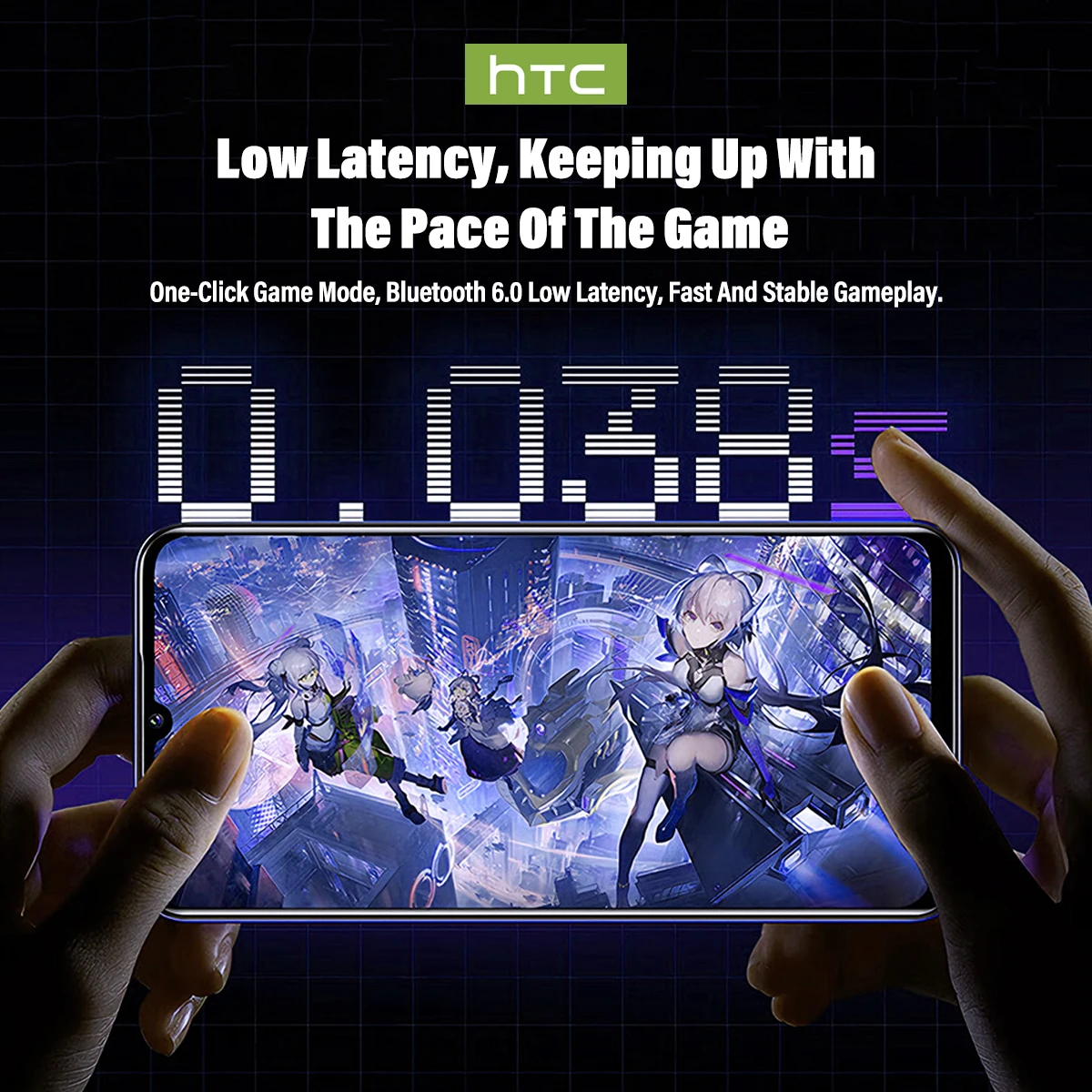 HTC NE70 Headphone Bluetooth V - Type C Wired Earphones With Mic ulasan dan harga