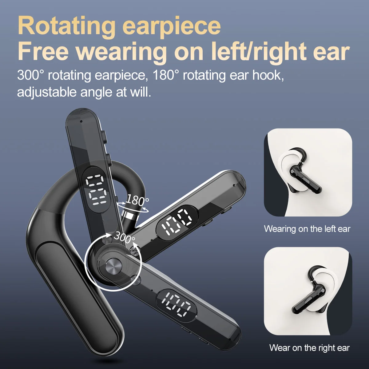 Headphone Bluetooth Nirkabel D - Speakers ulasan dan harga