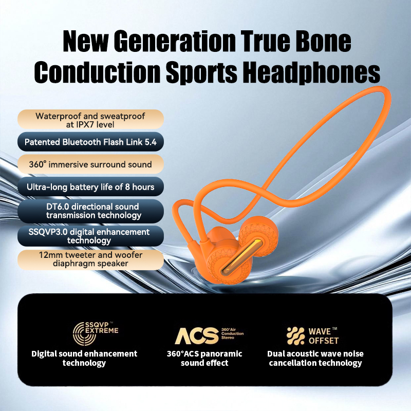 Earbud Olahraga Bluetooth Kond - Bone Conduction Running Headphones ulasan dan harga