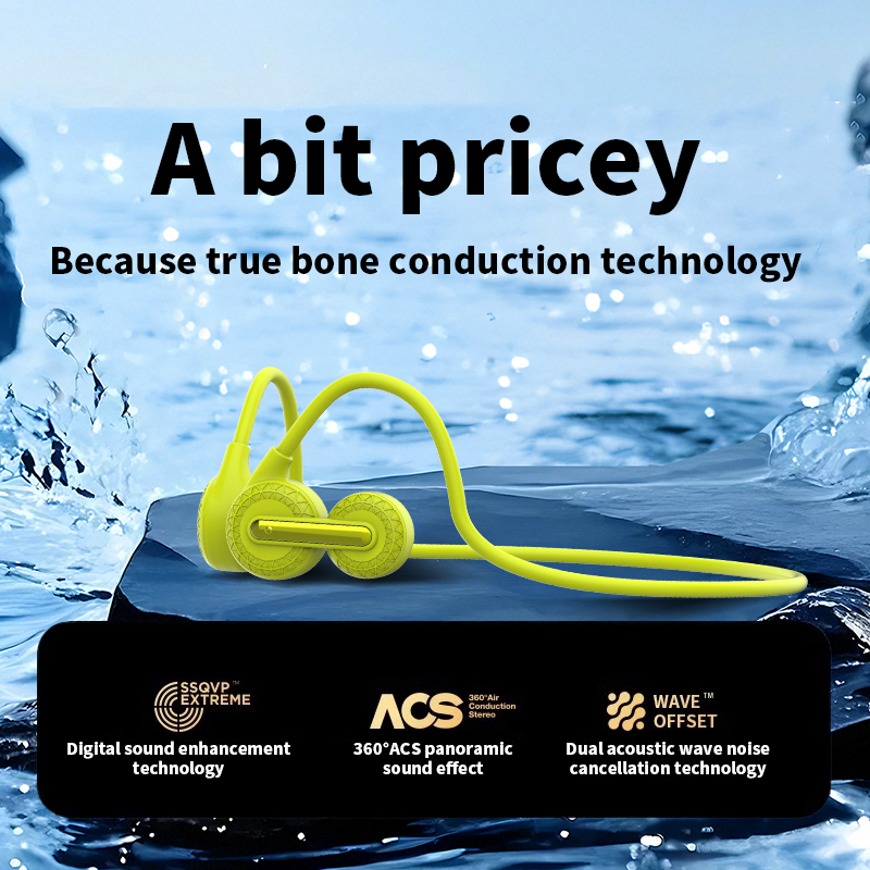 Earbud Olahraga Bluetooth Kond - Bone Conduction Running Headphones ulasan dan harga