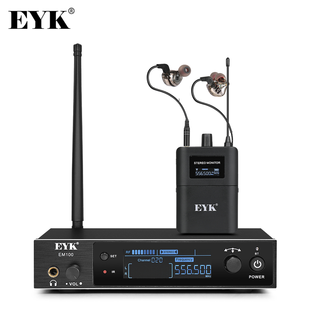 EYK EM100 instrumen tidak kabe - In Ear Monitors For Singers ulasan dan harga