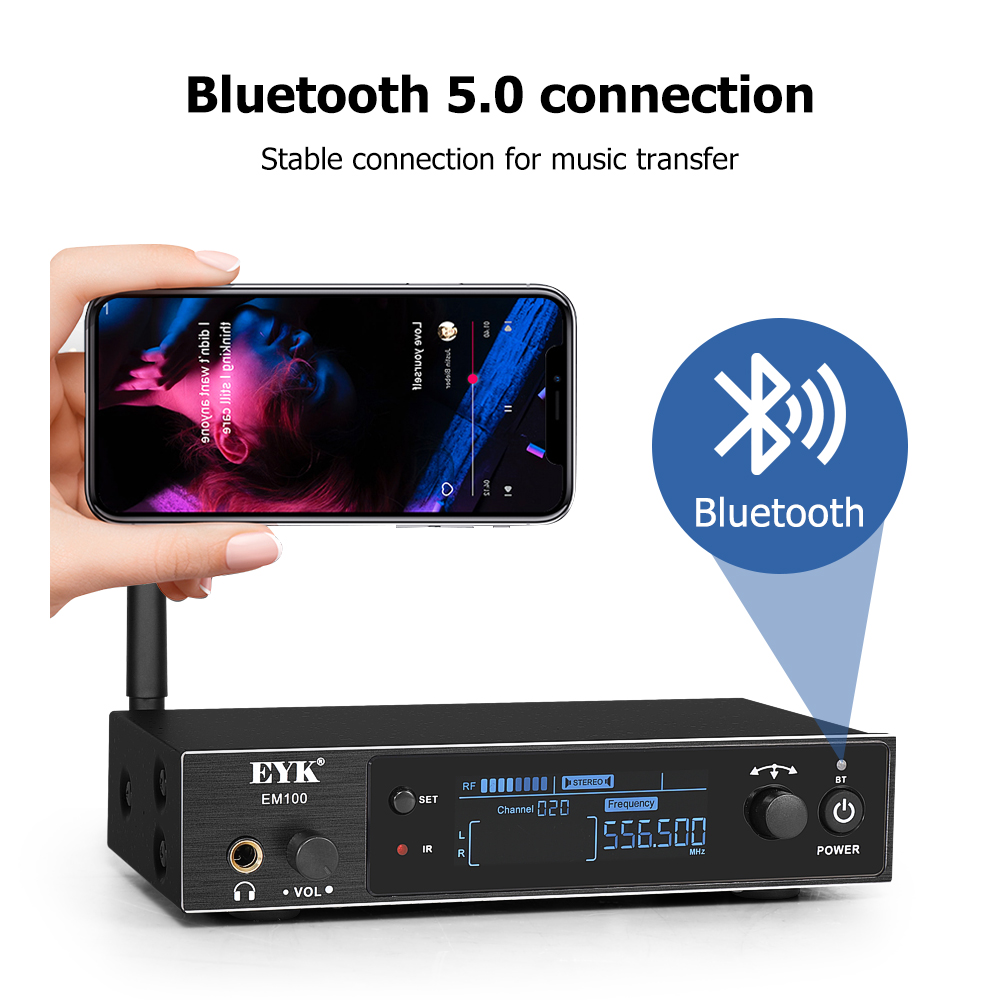 EYK EM100 instrumen tidak kabe - In Ear Monitors For Singers ulasan dan harga