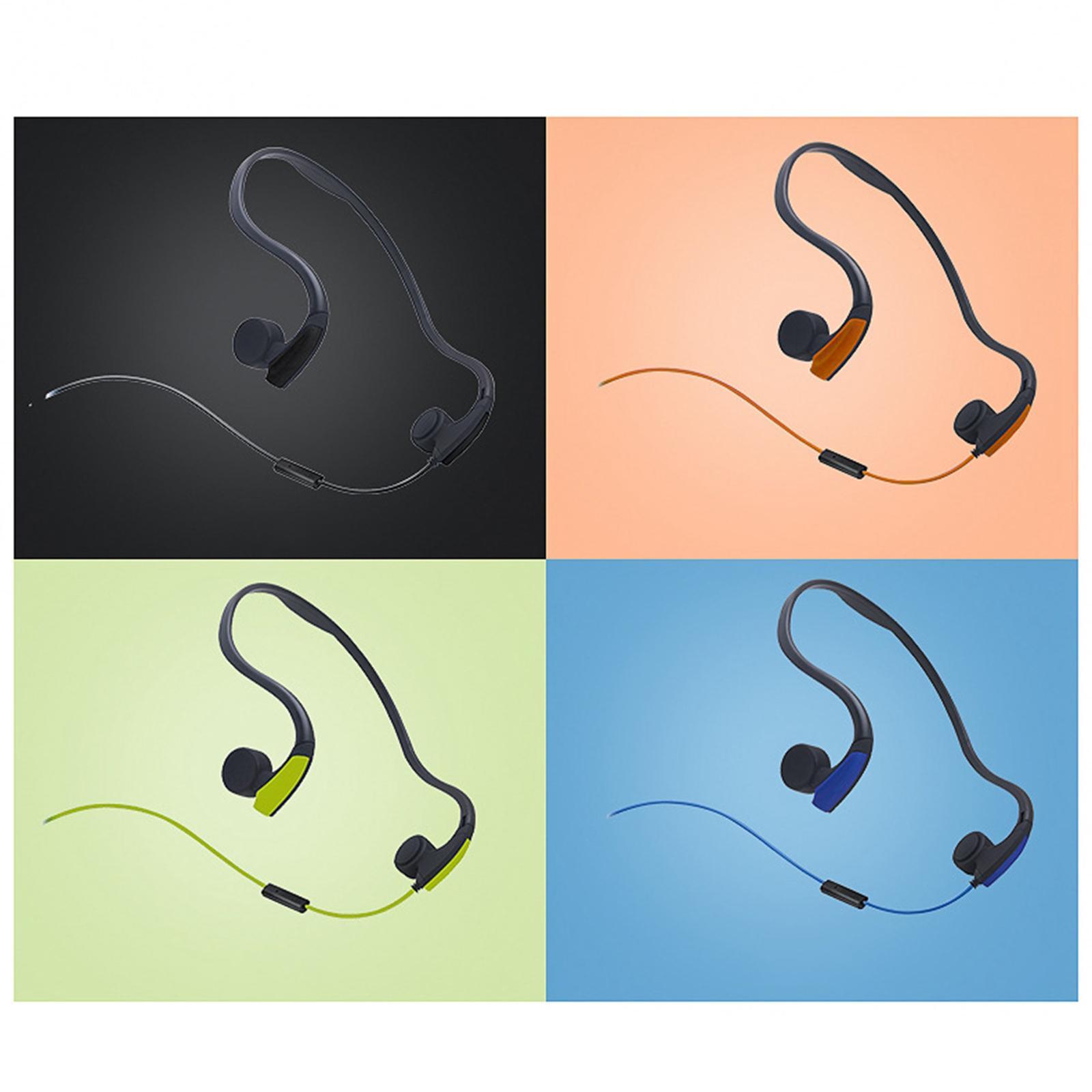 Kontrol Suara Headset Berkabel - Bone Conduction Running Headphones ulasan dan harga