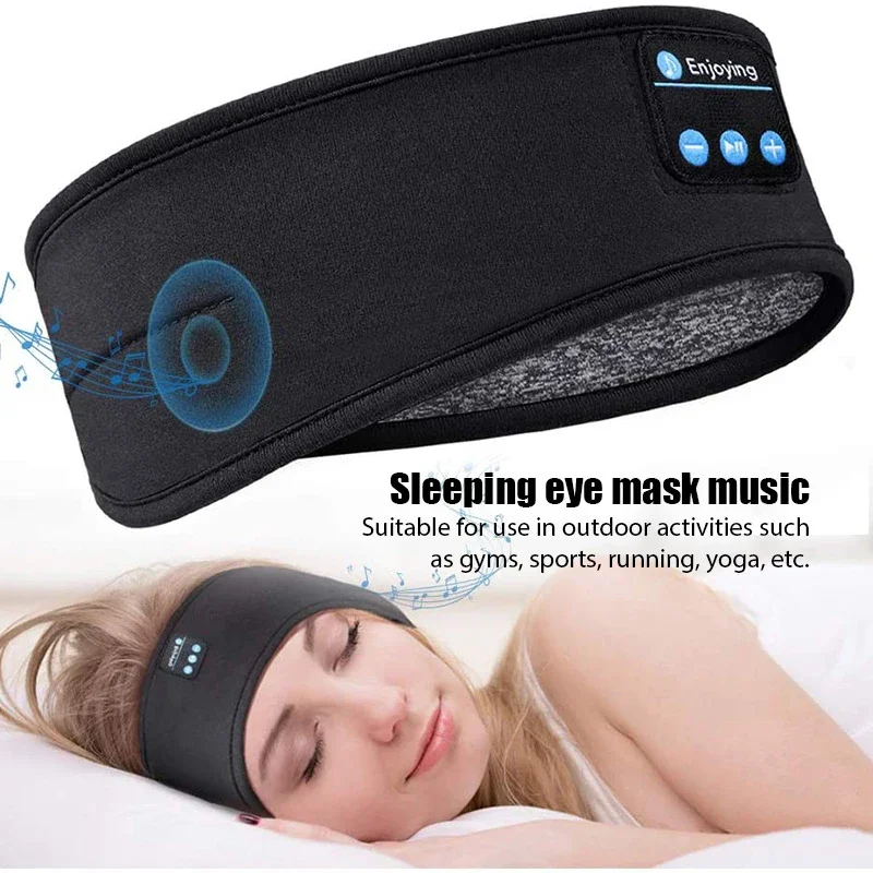 Headband Tidur Samping Olahrag - Sleep Mask Headphones Bluetooth ulasan dan harga