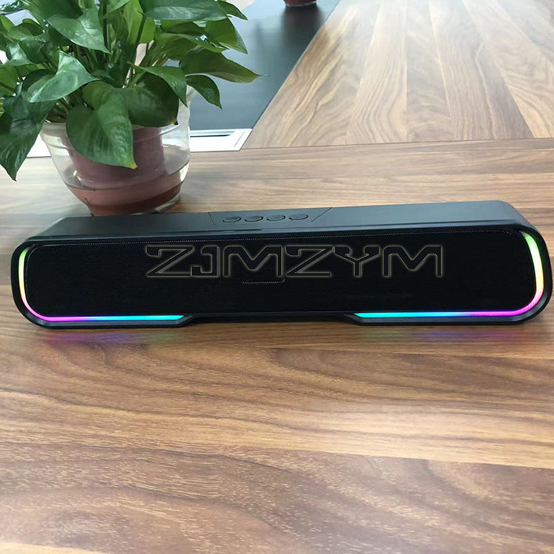 Lampu RGB Speaker Bluetooth So - Rgb Computer Soundbar For Pc ulasan dan harga