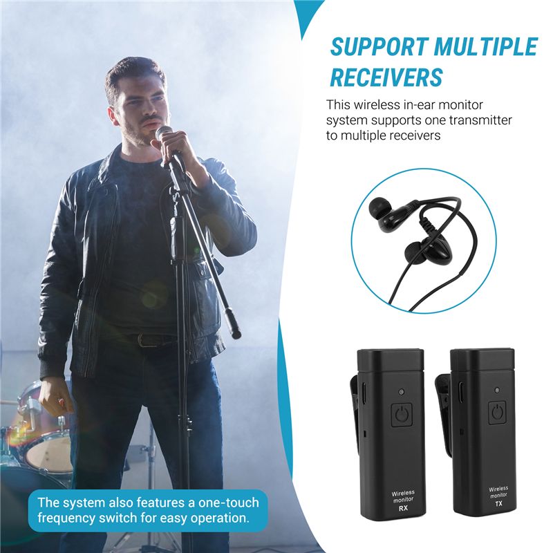 Sistem Monitor In-Ear Nirkabel - In Ear Monitors For Singers ulasan dan harga
