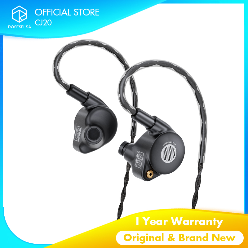 ROSESELSA X AAV CJ20 Planar Ma - Planar Magnetic Iem Earphones ulasan dan harga