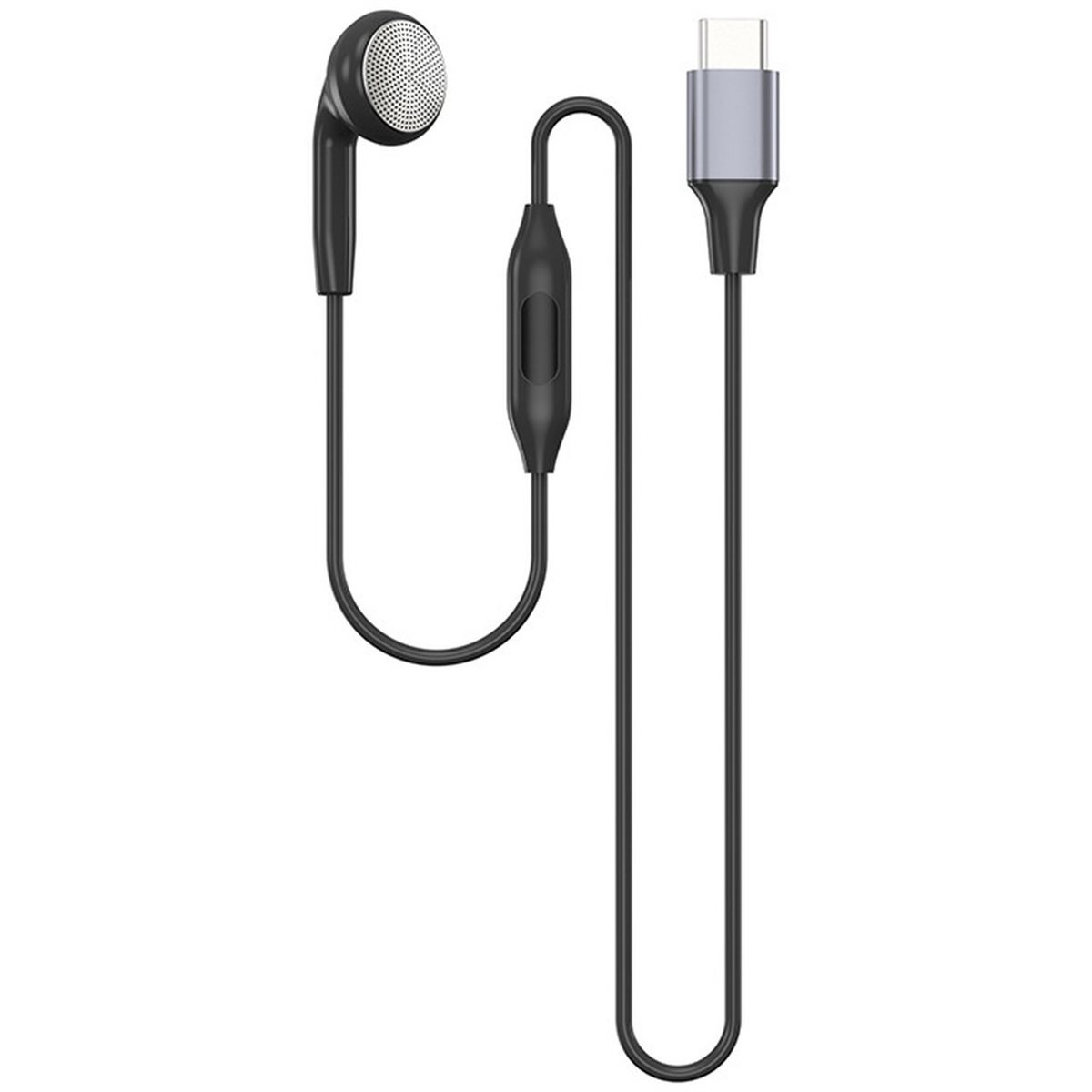 DT75BG Tipe C Earbud Tunggal d - Type C Wired Earphones With Mic ulasan dan harga