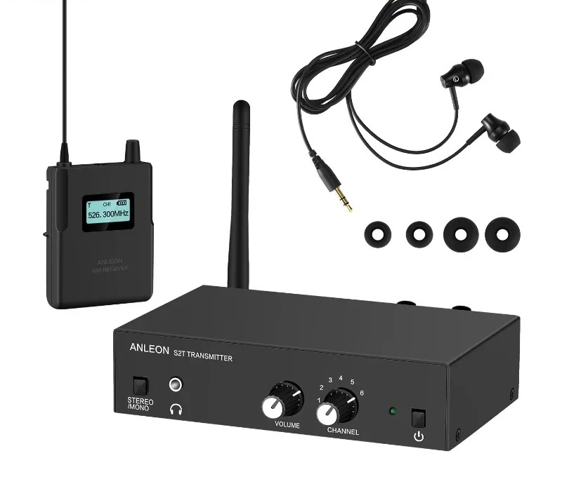 Sistem umpan balik nirkabel un - In Ear Monitors For Singers ulasan dan harga